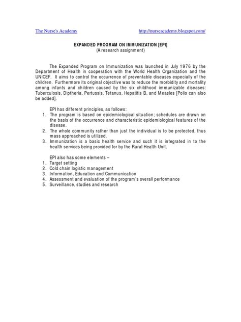 Image result for Expanded Program On Immunization History