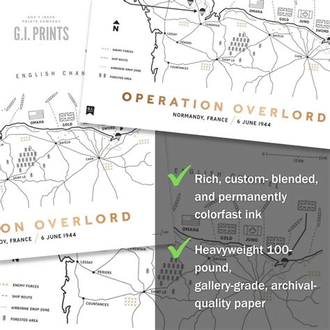 Govt Issue Prints Company G I Prints Ww2 Operation Overlord ...