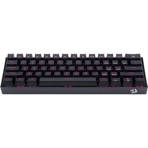 DRAGON BORN K630 - 60% Wired Mechanical Keyboard Pink LED (Brown Switc ...