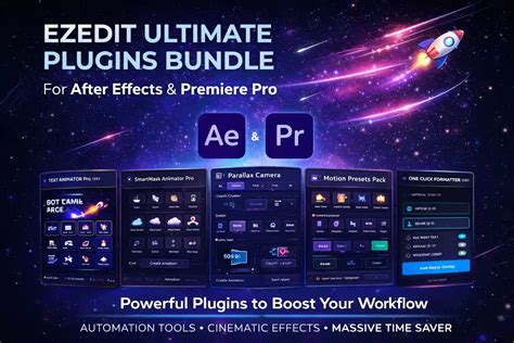 EZEdit Ultimate Plugins Bundle – After Effects & Premiere Pro Plugins ...