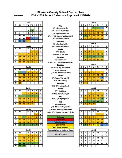 Important 2024-2025 Calendar Update for Families | Post Details