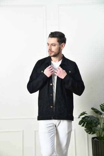 Black Denim Jacket - Buy Black Denim Jacket online at Best Prices in ...