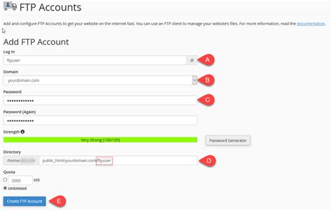 Image result for FTP cPanel