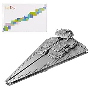 Buy ROOI Star Destroyer Model, Spaceship Model Building Blocks ...