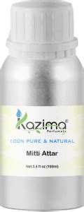 KAZIMA Mitti Perfume For Unisex - Pure Natural (Non-Alcoholic) Floral ...