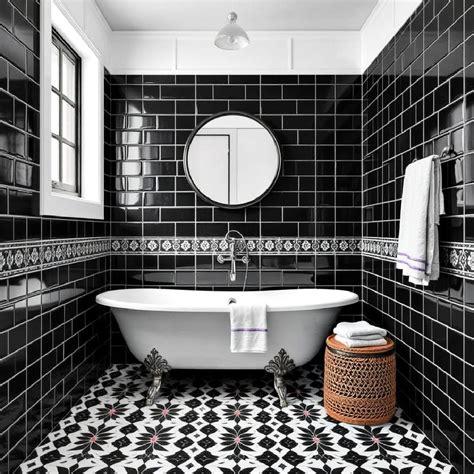 Dark Tile Bathroom Ideas