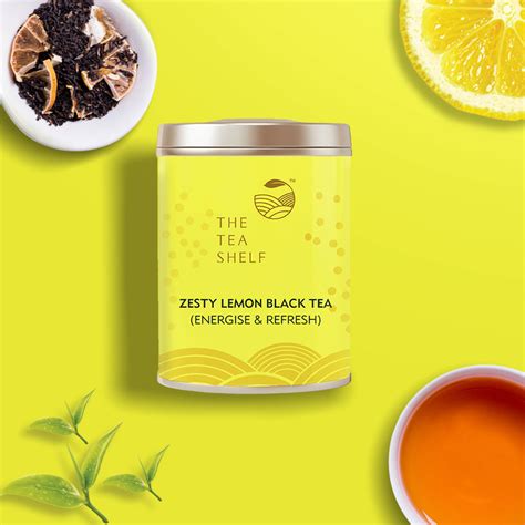 Zesty Lemon Black Tea – The Tea Shelf