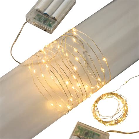 Image result for Beige Wire LED String Lights