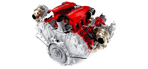 Ferrari 488 Twin Turbo V8 Engine - 3D Model by impulse99