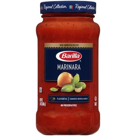 Barilla® Classic Marinara Tomato Pasta Sauce, 24 oz Jar - Walmart.com
