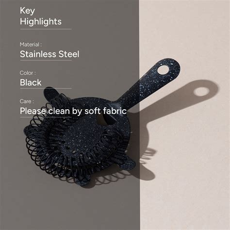 The Matchless Strainer Matte Black – Nestroots