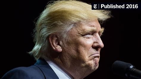 What Drives Donald Trump? Fear of Losing Status, Tapes Show - The New ...