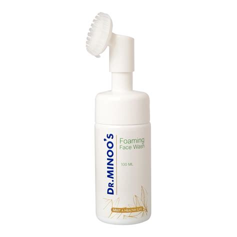 DR. MINOO'S Foaming Face Wash for Daily Cleansing, Exfoliate and Fresh ...