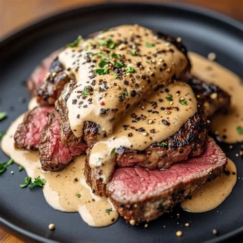 Découvrez notre recette irrésistible de Steak au Poivre avec une Sauce ...