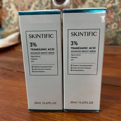 Skintific 3% Tranexamic Acid Advanced Bright Serum, Kesehatan & Kecantikan, Kulit, Sabun & Tubuh ...