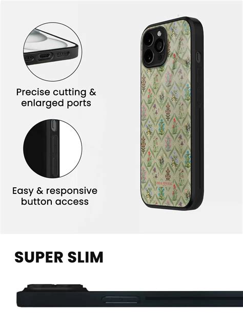 Payal Singhal Mughal Motifs - iPhone 16 Pro Glass Cover - Buy Online in ...