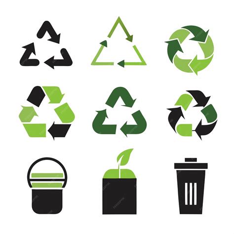 A collection of different logos including recyclable recycle and ...