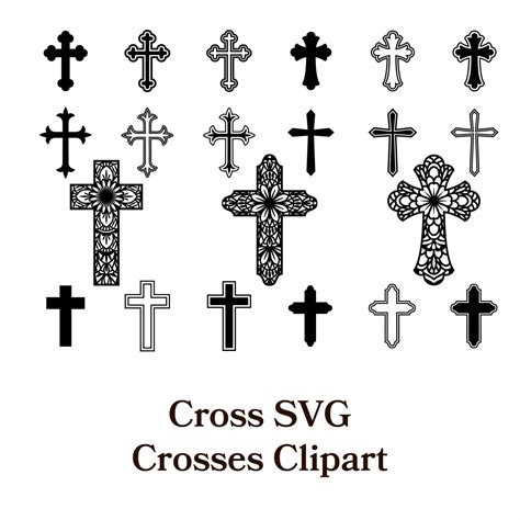Fancy Cross Outline