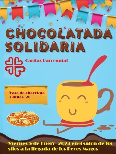 Chocolatada Solidaria, esta tarde tras la Cabalgata