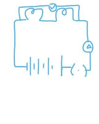 draw an electric circuit containing a 4 cell battery two electric lamps ...
