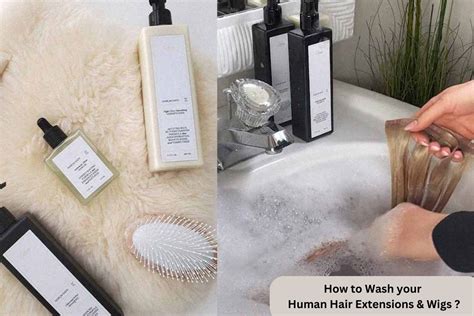How To Wash Your Human Hair Wigs and Extensions? – GorgeousHair