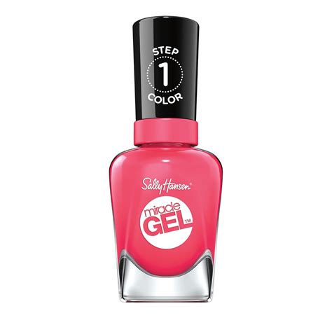 Buy Sally Hansen Miracle Gel Nail Polish, Electric Pop, 0.5 Ounce ...