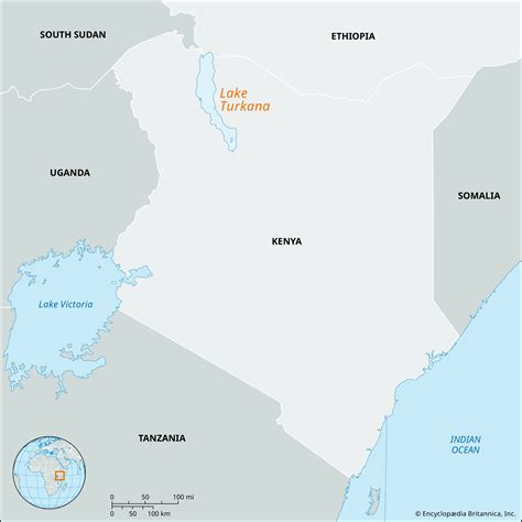 Lake Turkana | Kenya, Map, History, & Facts | Britannica