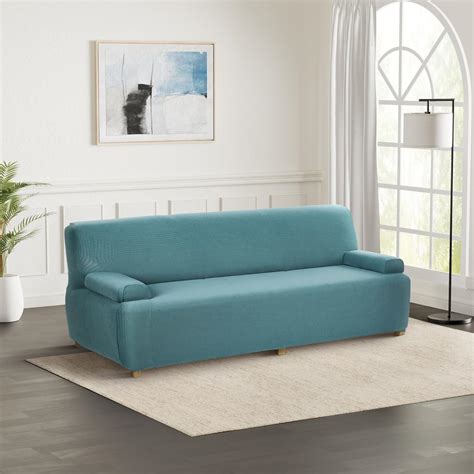 Amazon Brand - Solimo 100% Jacquard Striped Design Sofa Cover ...