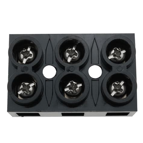 ZZHXSM Terminal Block 500V 60A Black Dual Row 3 Positions India | Ubuy