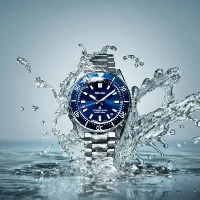 See related image detail. Seiko Prospex 1965 Heritage Diver&rsquo;s Watch in Scuba Blue SPB451J1 ...