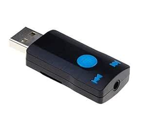 COSPEX USB Bluetooth Receiver, Portable 3.5Mm Streaming Car Adapter Aux ...