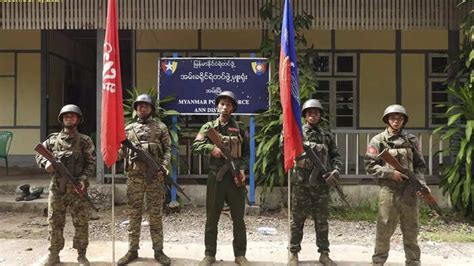 Myanmar Civil War Junta Defeat,म्यांमार में जुंटा को झटका, अराकान आर्मी ...