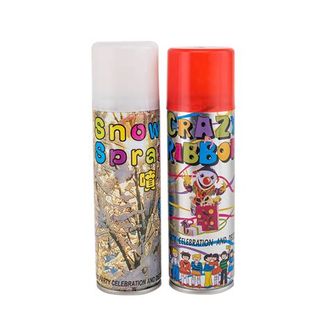 رذاذ ثلج الحفلات + رذاذ الشريط Party Snow + Ribbon Spray