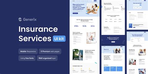 Insurance Web Design 的图像结果