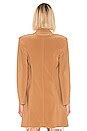 Norma Kamali Single Breasted Jacket in Sun Tan | REVOLVE