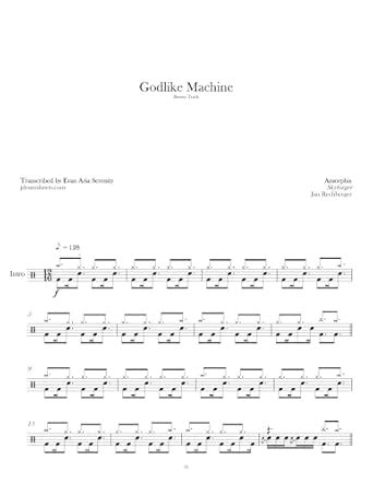 Amorphis - Godlike Machine: Drum Sheet Music (JDS: Amorphis Collection ...