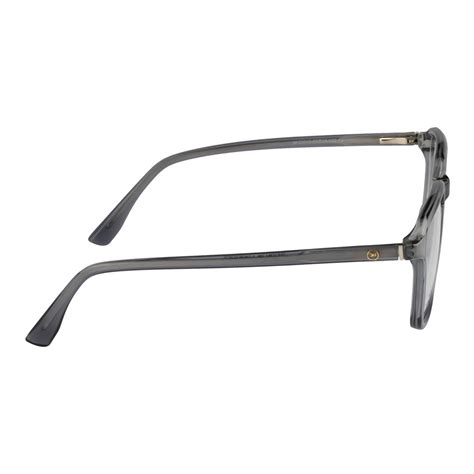 Minimalist Translucent Grey Square Eyewear for Effortless Style – SIA ...