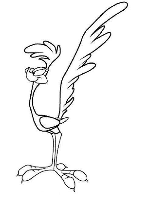 Road Runner Cartoon Drawing 的图像结果