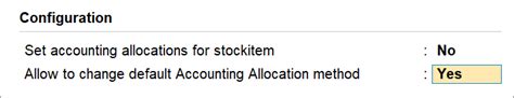 Inclusive of Tax with Accounting Allocation in TallyPrime