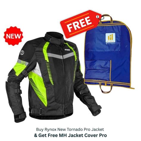 Rynox New Tornado Pro 4 Jacket ( Hi-Viz-Green ) – AH Helmets