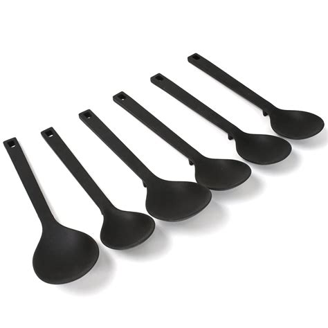 Multipurpose Silicone Spoon, Silicone Basting Spoon Non-Stick Kitchen ...