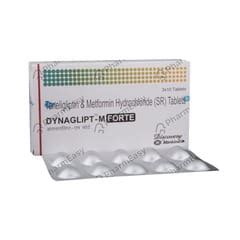 Dynaglipt M Forte Strip Of 10 Tablets: Uses, Side Effects, Price ...