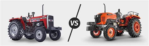 Compare Massey Ferguson 1035 DI Tonner VS Kubota MU4501 Tractor