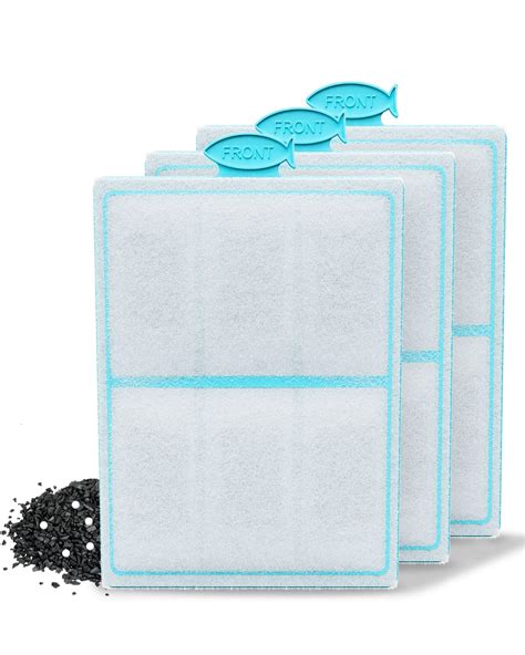 Pawfly 3 Count PF-L Filter Cartridges Refill for Top Fin Silenstream ...