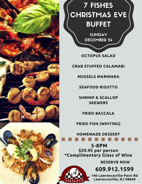 Christmas Eve Seafood Menu - A Feast Of The Seven Fishes Menu That Won ...