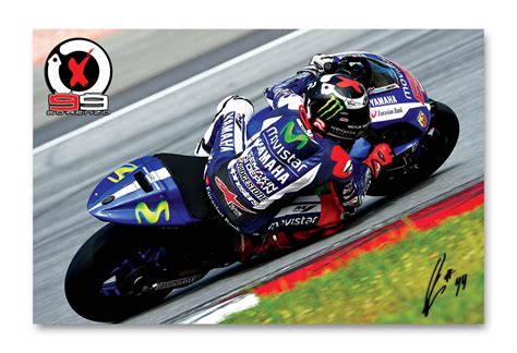 Tamatina Moto GP Sticker Posters | Matte Vinyl Stickers | Jorge Lorenzo ...