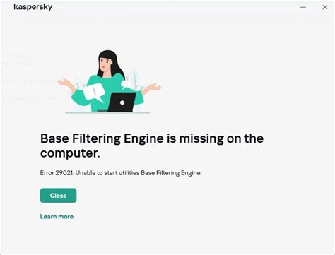 Image result for Base Filtering Engine Error 0X80320009