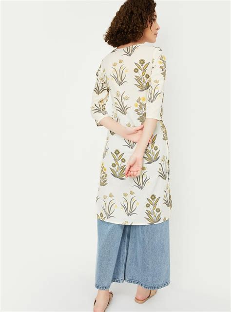 Buy Women Floral Printed Straight Kurta Online at just Rs. 499.0 ...