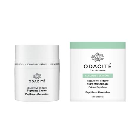 Odacité Edelweiss Extrême Bioactive Renew Supreme Cream - Odacité ...