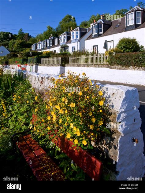Corrie Village, Isle of Arran Stock Photo - Alamy